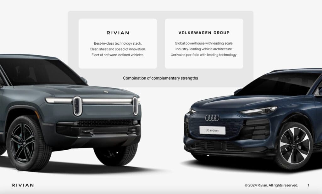 Rivian и Volkswagen получили разрешение на создание совместного предприятия — photo 3